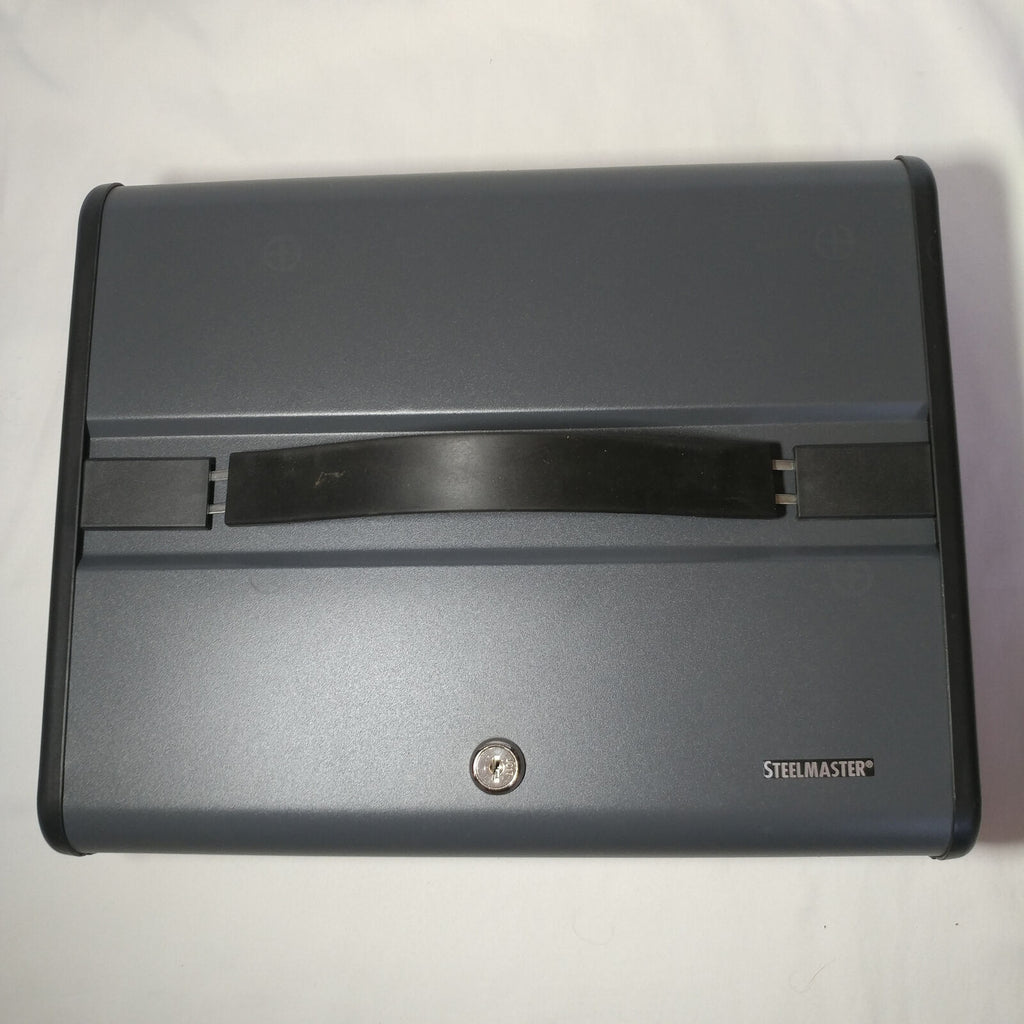 Steelmaster | Large Money Box Safe with Key