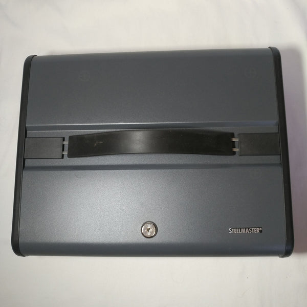 Steelmaster | Large Money Box Safe with Key