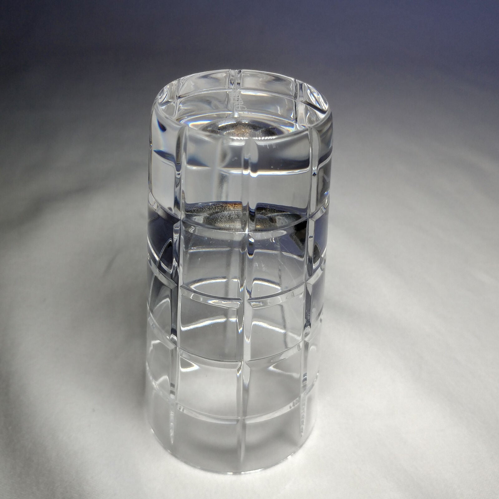 FABERGE METROPOLITAN CLEAR CRYSTAL SHOT GLASS
