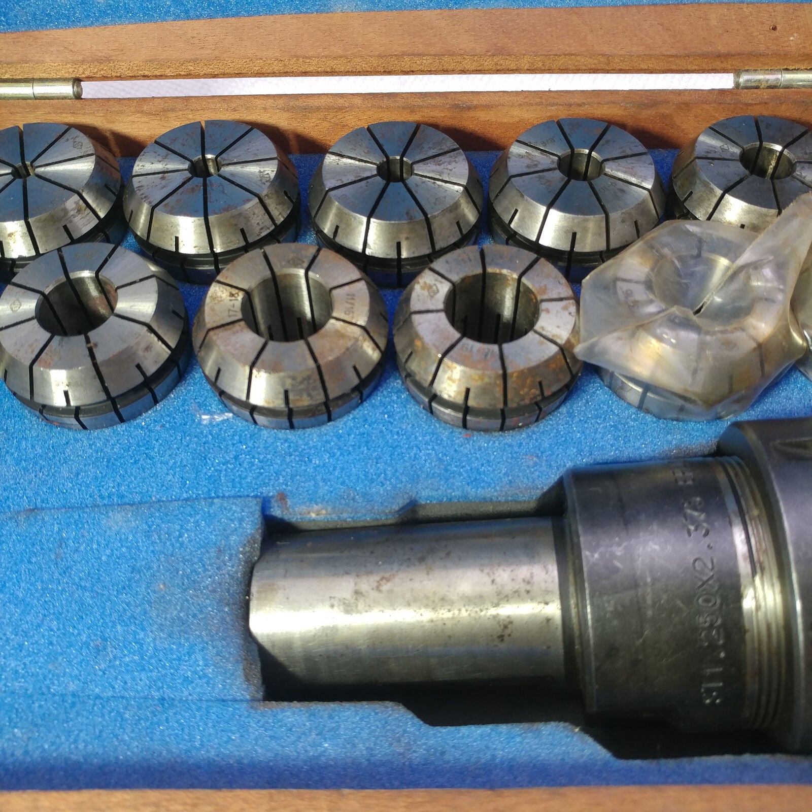 ER-40 1.1/4 ETM COLLET CHUCK SET 1/8-1