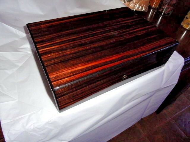 Elie Bleu Macassar Ebony Humidor 110 ct