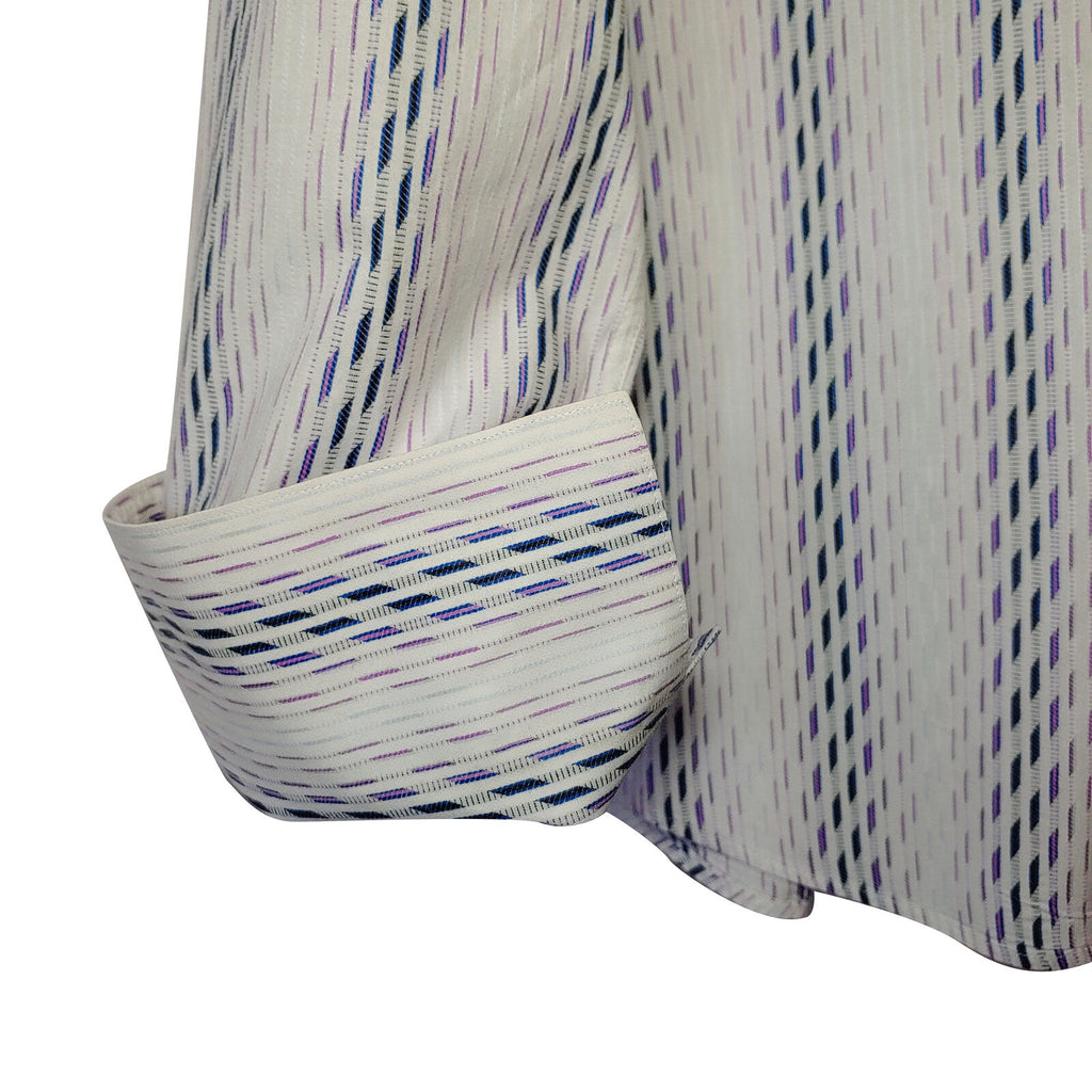 Jhane Barnes - Long Sleeve - Men's Medium Button Down Classic Fit