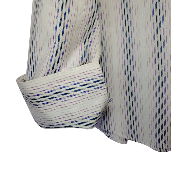 Jhane Barnes - Long Sleeve - Men's Medium Button Down Classic Fit