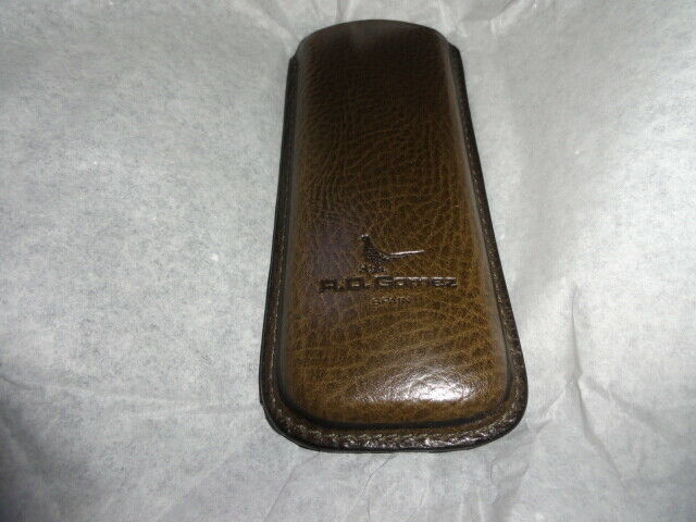 Pheasant Leather Eye Glass Case