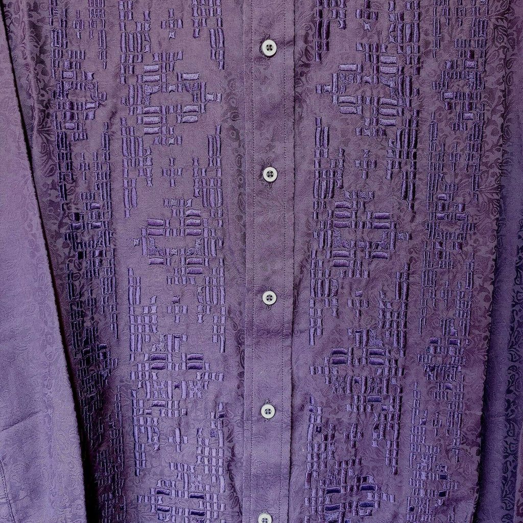 Robert Graham Colorful Long Sleeve Button-Down Shirt - Men's Medium