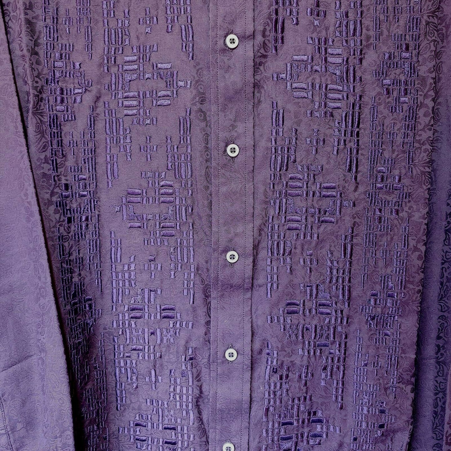 Robert Graham - Colorful Long Sleeve - Men's Medium Button Down Classic Fit
