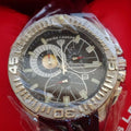 Swiss Legend Men's 'Evolution' Black Silicone Chronograph Watch | SL-10064-01SIL