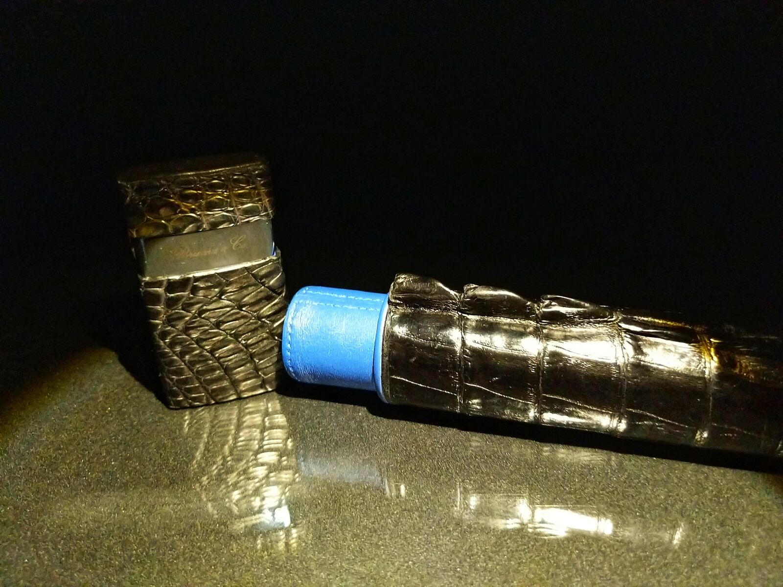 Brizard and Co Cutter , Holder and Lighter Combo
