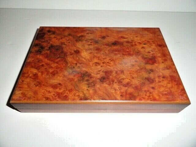 Mastro de Paja Burl Wood storage box # 4