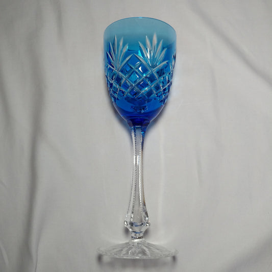 Faberge Odessa Sky Blue Crystal Glass