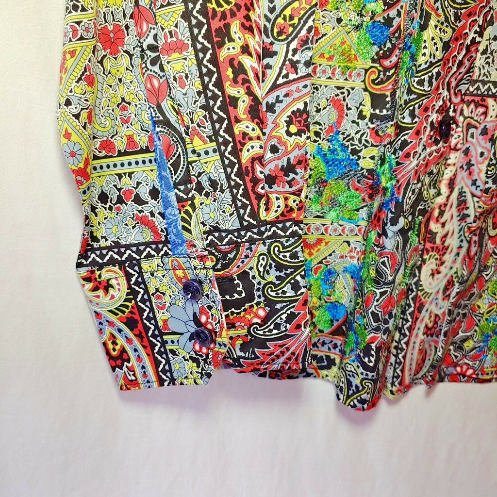 Robert Graham - Colorful Long Sleeve - Men's Medium Button Down Classic Fit