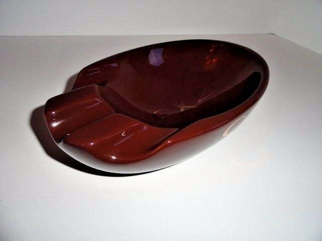 Brown Bowl Ashtray