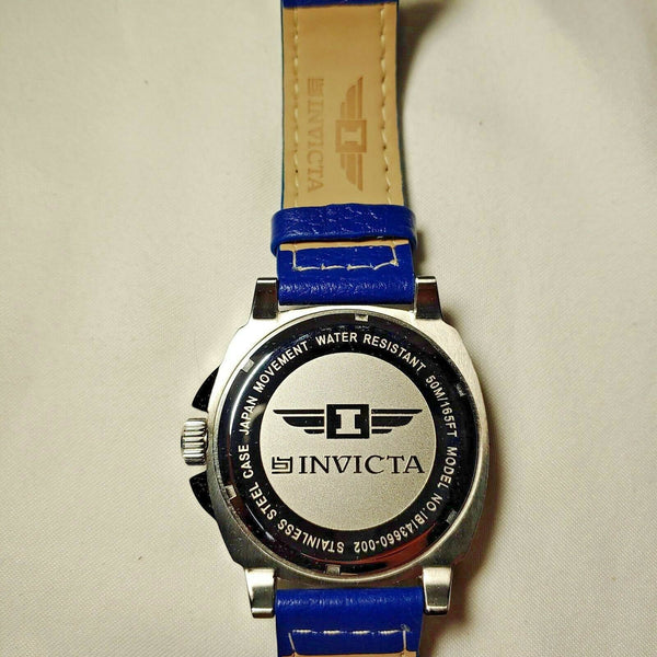 INVICTA I BY INVICTA WATCH | STAINLESS STEEL w/LEATHER BAND | MODEL IBI43660-003
