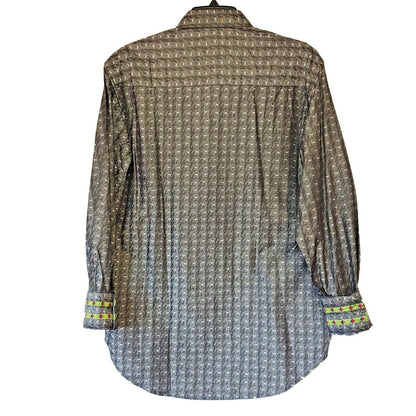 Robert Graham - Colorful Long Sleeve - Men's Medium Button Down Classic Fit