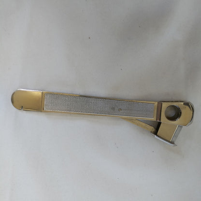 Vintage Cigar Cutter/Punch w/Box Opener and Metal Handle