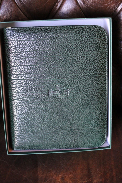 pheasant by R.D.Gomez Zippered Green  Case