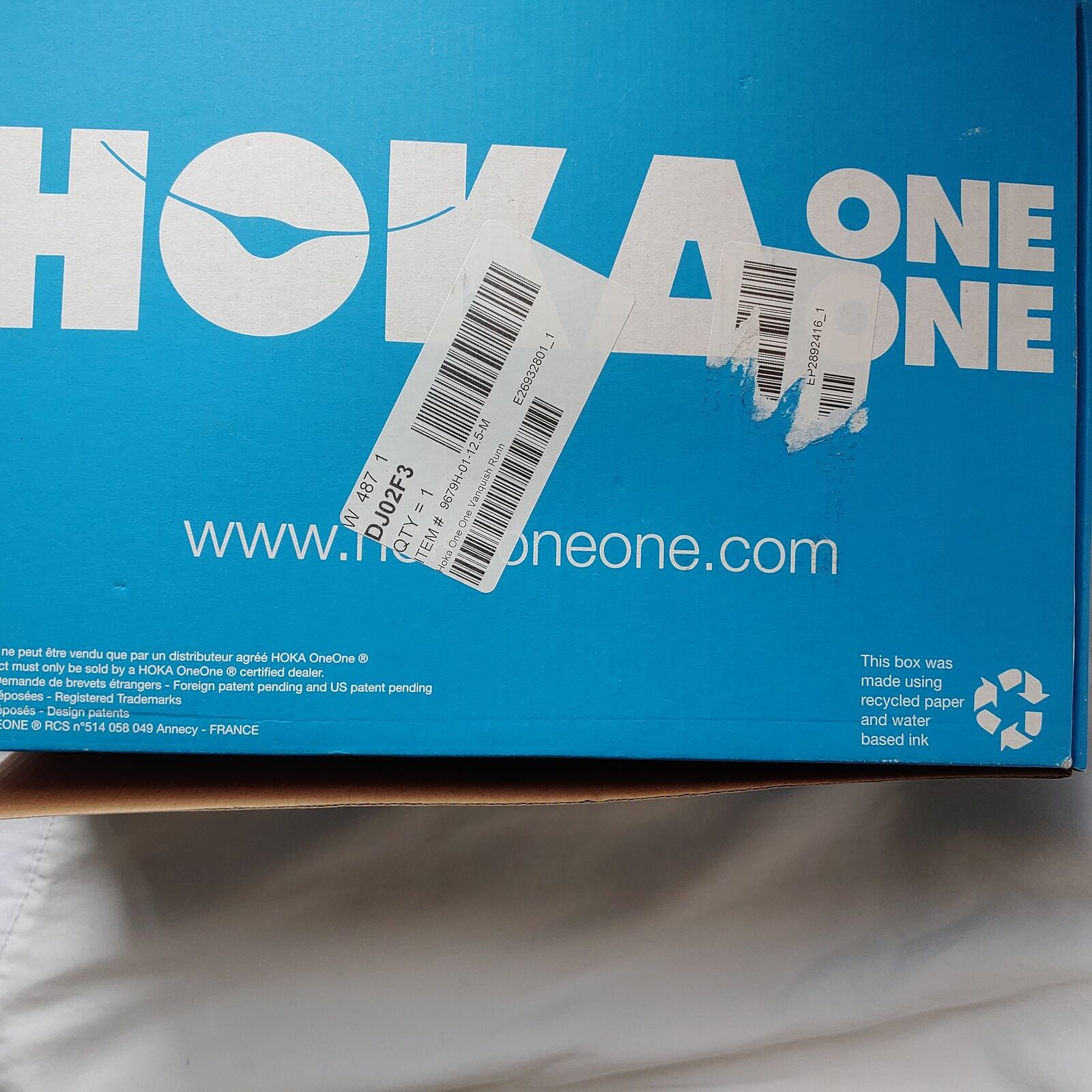 HOKA ONE ONE Mens Vanquish Running Sneaker Shoe