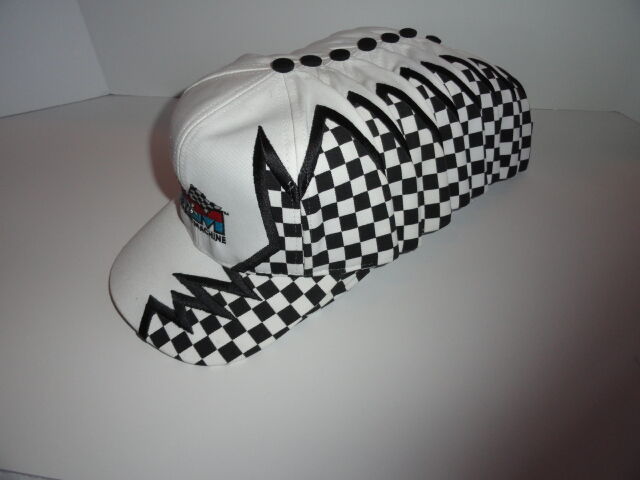 Marine Machine checkered flag baseball cap