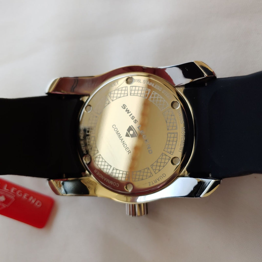 Swiss Legend | Men's 20068-05 Commander Collection Red Dial Watch