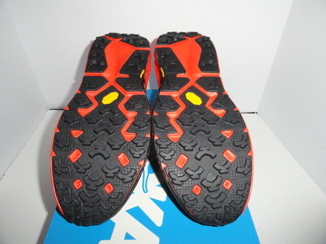 Hoka One Speedcoat 3 Gray and Orange  size 13 M