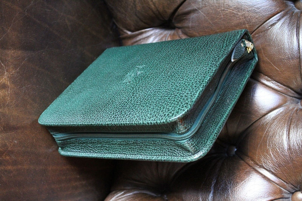 pheasant by R.D.Gomez Zippered Green  Case