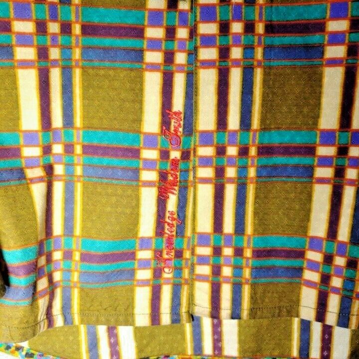 Robert Graham - Colorful Long Sleeve - Men's Medium Button Down Classic Fit