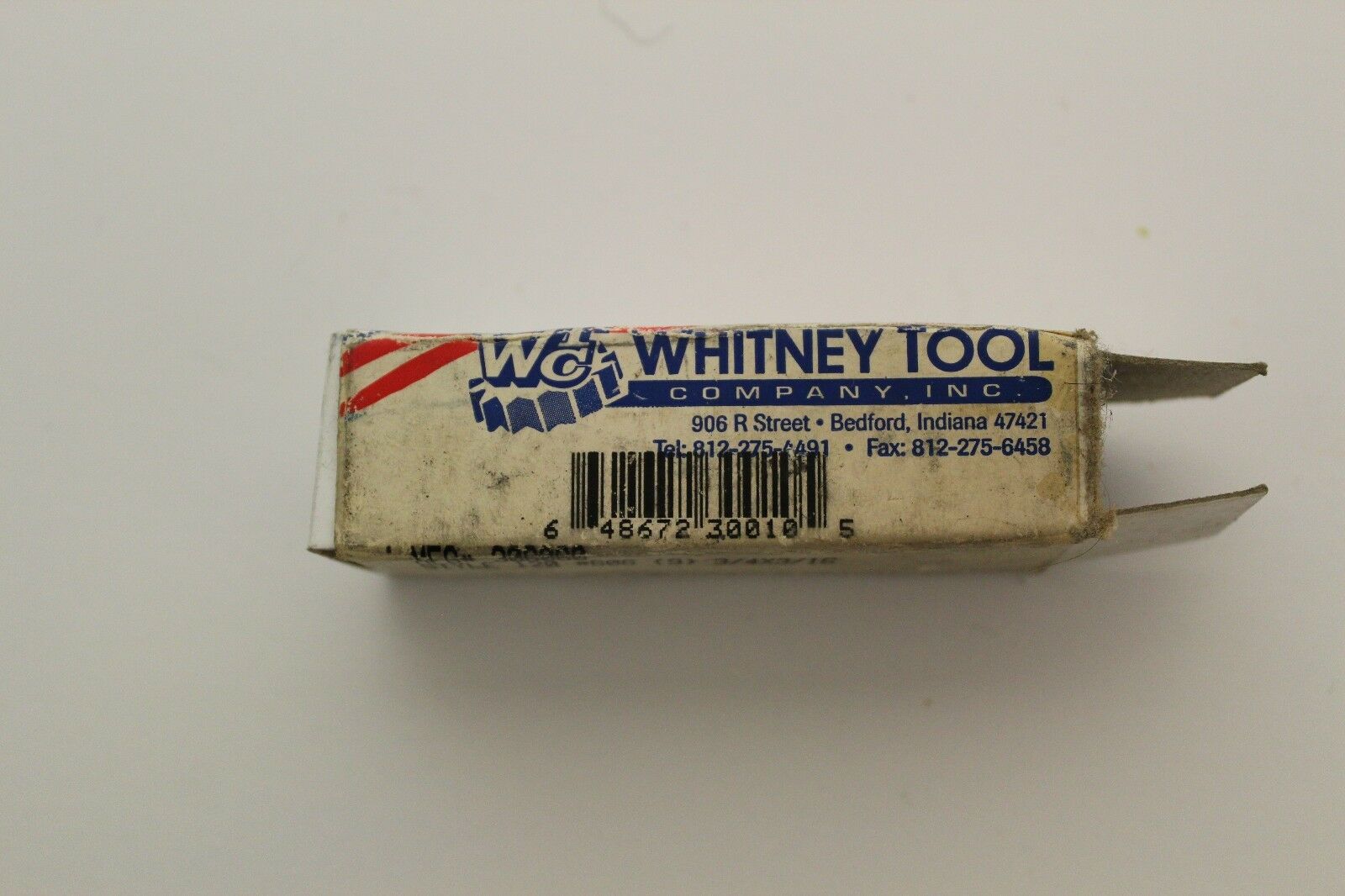 Whitney Tool Company 6 Flute Cutting Tool