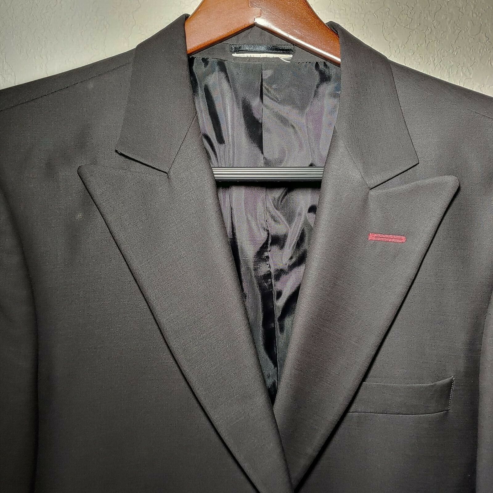 Saks Fifth | Giorgio Armani | Black Suit Jacket w/Lion Design On The Back