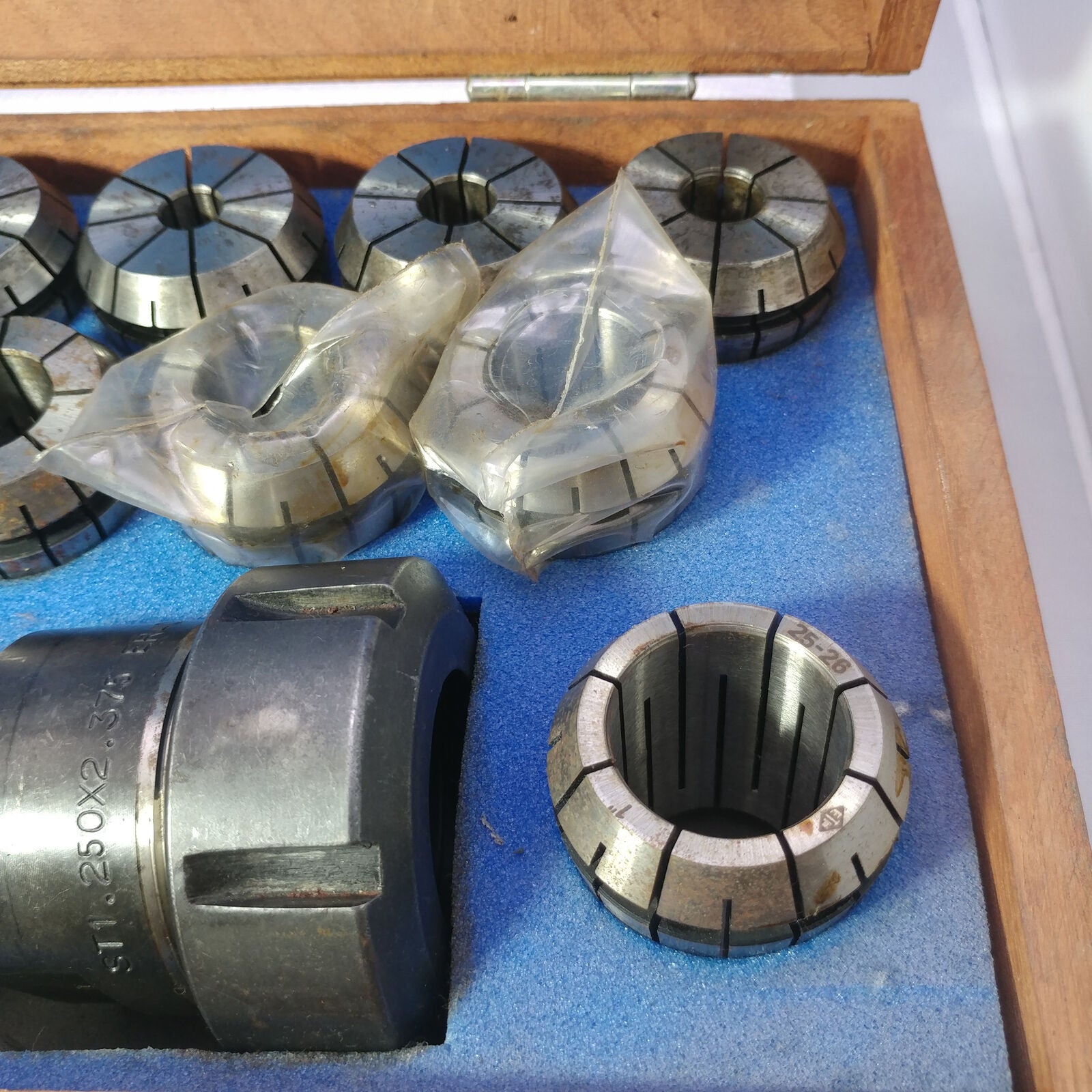 ER-40 1.1/4 ETM COLLET CHUCK SET 1/8-1