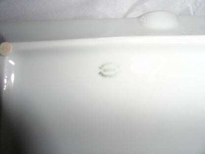 Elie Bleu Alba Porcelain Black  Ashtray