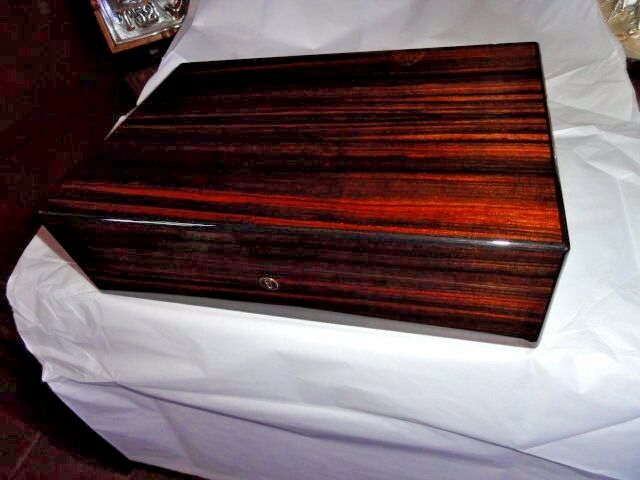 Elie Bleu Macassar Ebony Humidor 110 ct