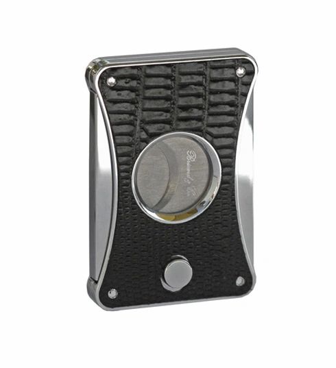 Brizard and Co. The "Elite Series 2" Cutter - Lizard Pattern Black