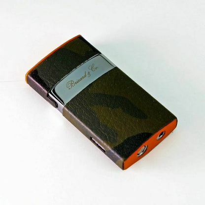 Brizard and Co. - Venezia Lighter - Camouflage and Orange Leather