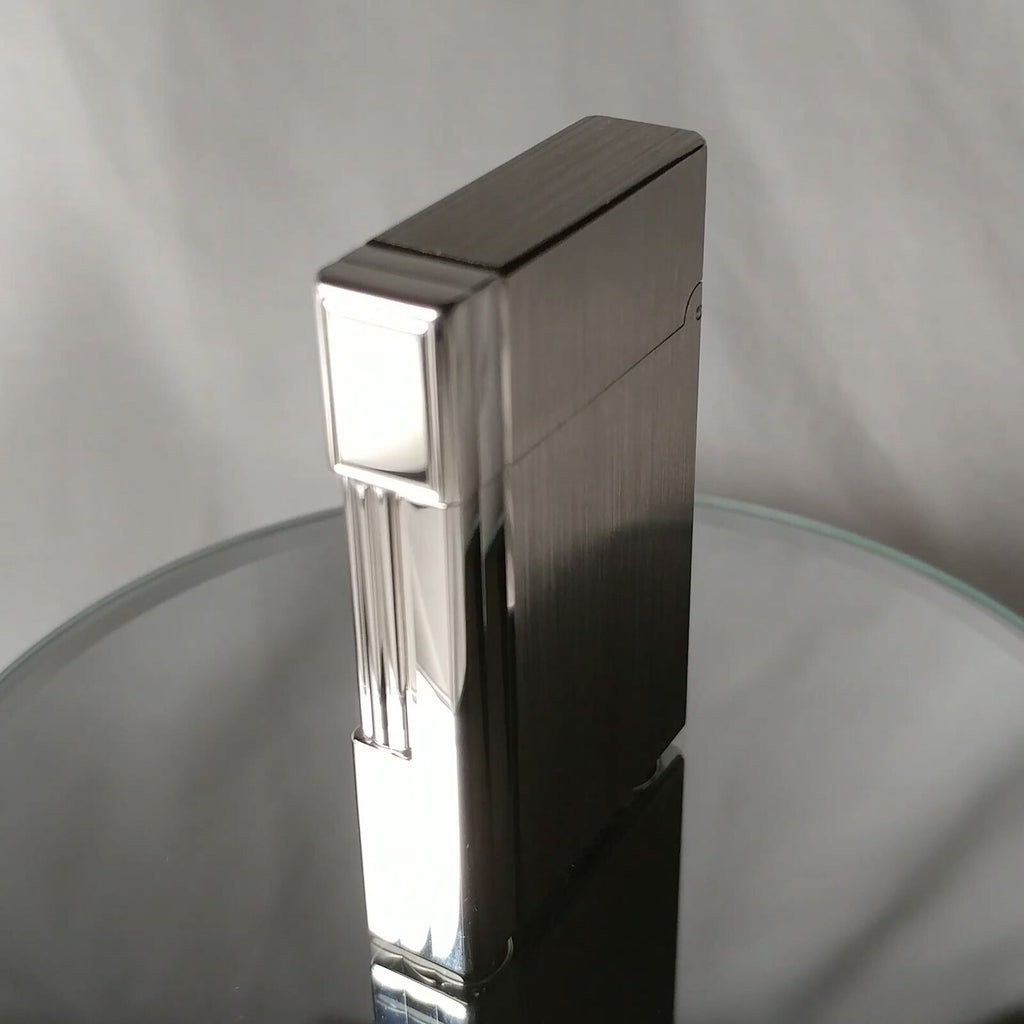 ST DUPONT GATSBY BRUSHED PALLADIUM  LIGHTER