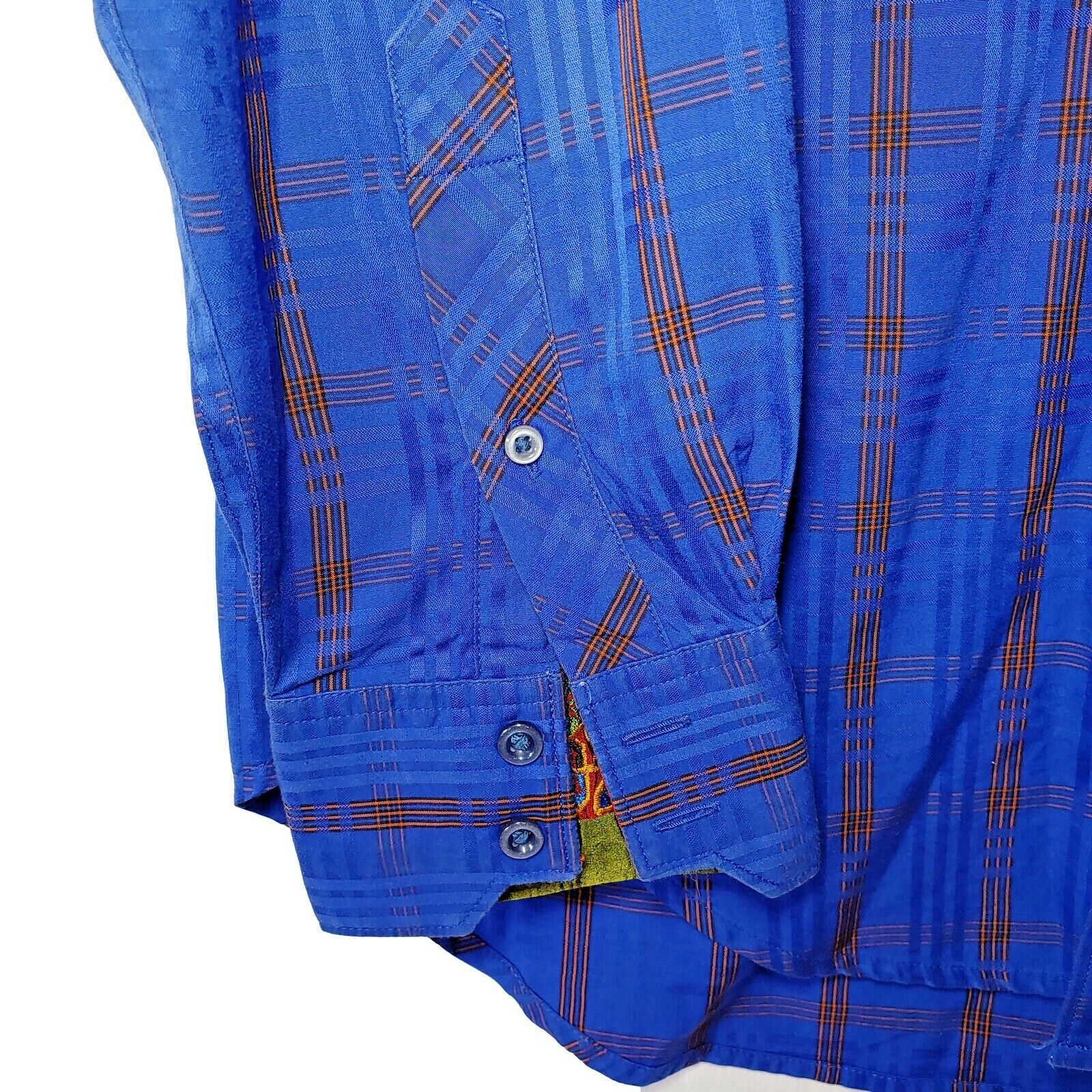 Robert Graham - Colorful Long Sleeve - Men's Medium Button Down Classic Fit