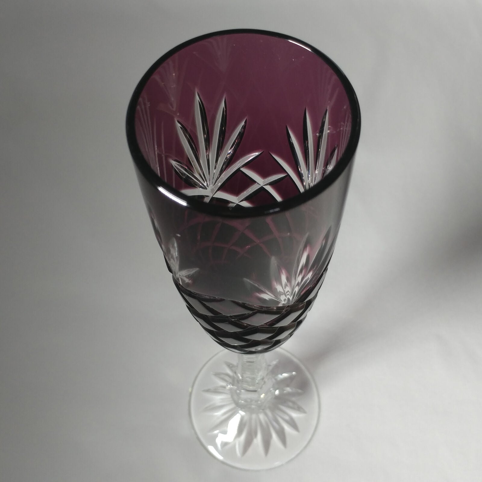 FABERGÉ  ODESSA PURPLE CRYSTAL FLUTE | SINGLE
