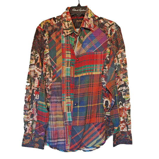 Robert Graham - Limited Edition - Men's Medium Button Down Classic Fit