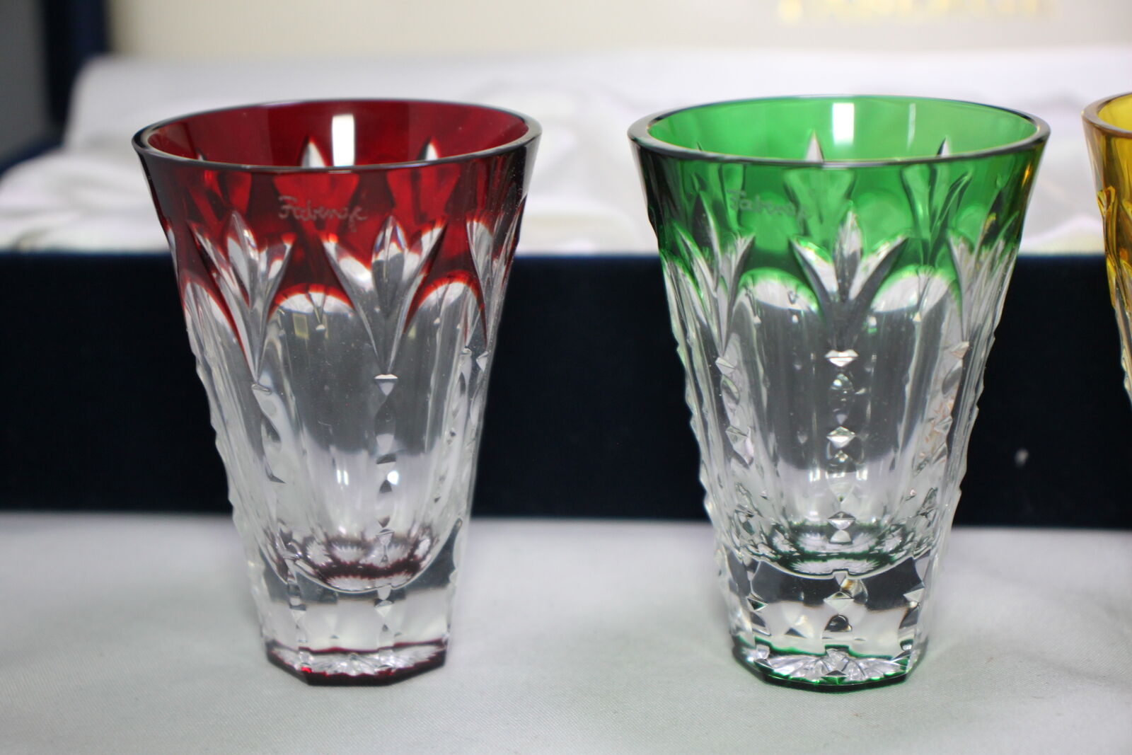 Faberge Royal Palais Vodka Shot Glasses