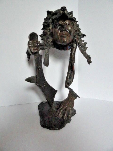 Mark Hopkins "I Have Seen Tomorrow" Limited Edition Bronze Sculpture