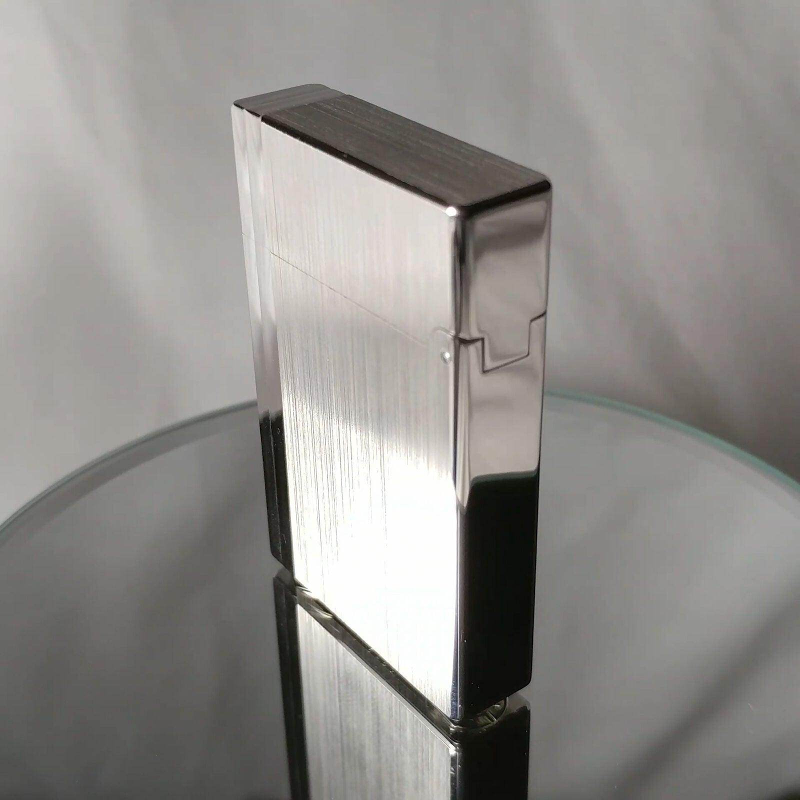 ST DUPONT GATSBY BRUSHED PALLADIUM  LIGHTER