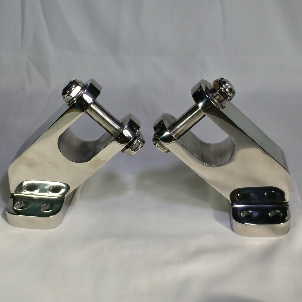 Marine Machine  Tie Bar Mounts for Merc 6 Stern Drive