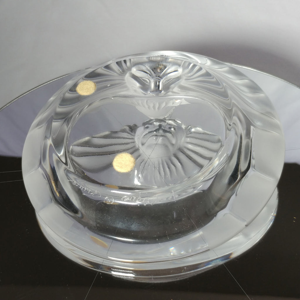 Lalique | Crystal "Tete De Lion" Ashtray