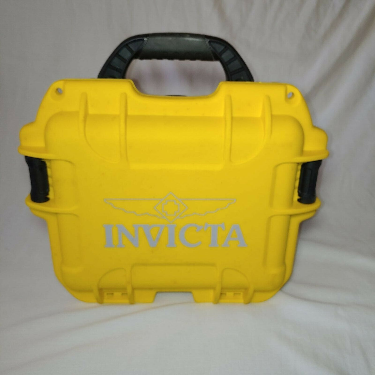 Invicta IG0097-SM1S-Y 3 Slot Yellow Plastic Watch Box Case