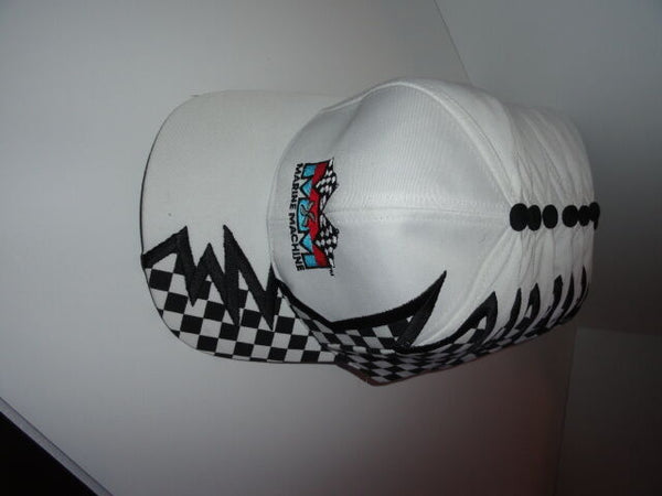 Marine Machine checkered flag baseball cap