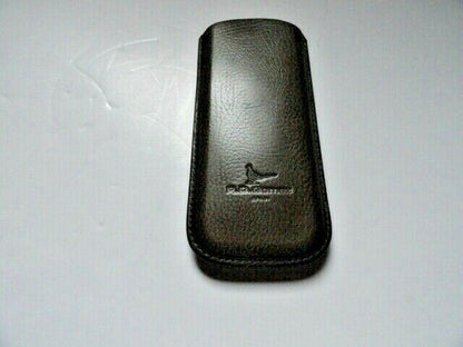 Pheasant Leather Eye Glass Case 3"wide