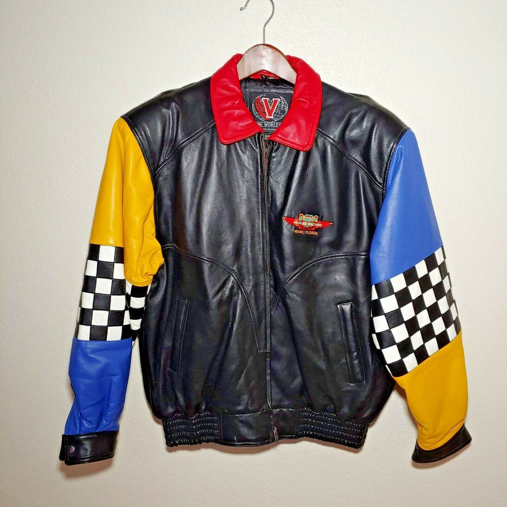Marine Machine Leather Jacket
