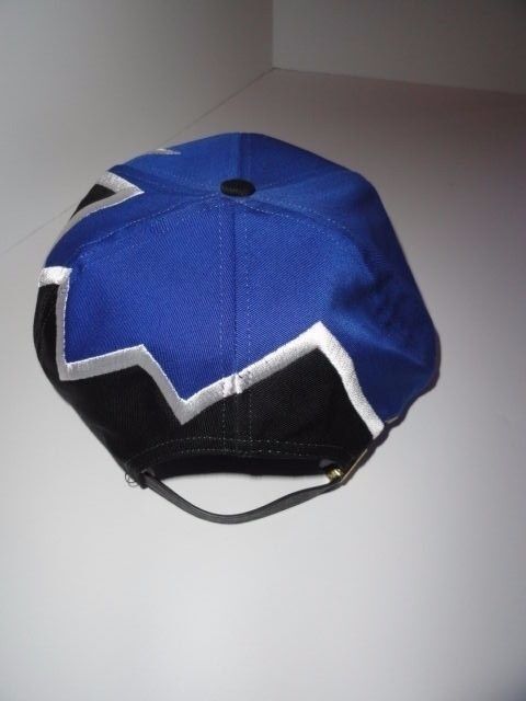 Marine Machine embroidered  blue  & black jagged edge baseball cap