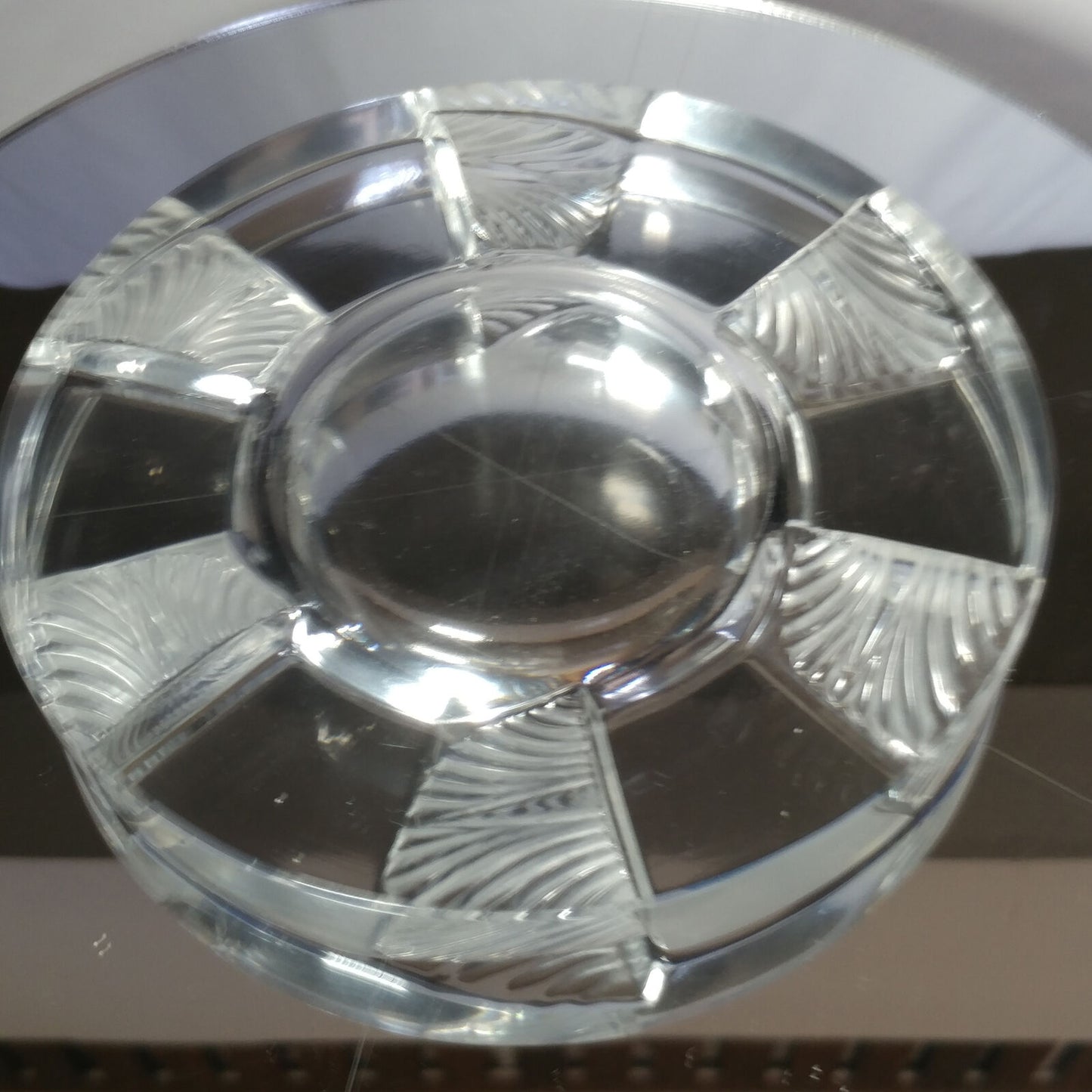 Lalique Cuba Crystal  Ashtray