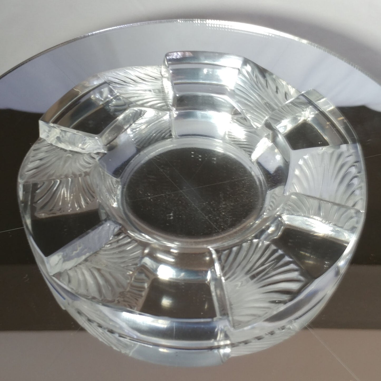 Lalique Cuba Crystal  Ashtray