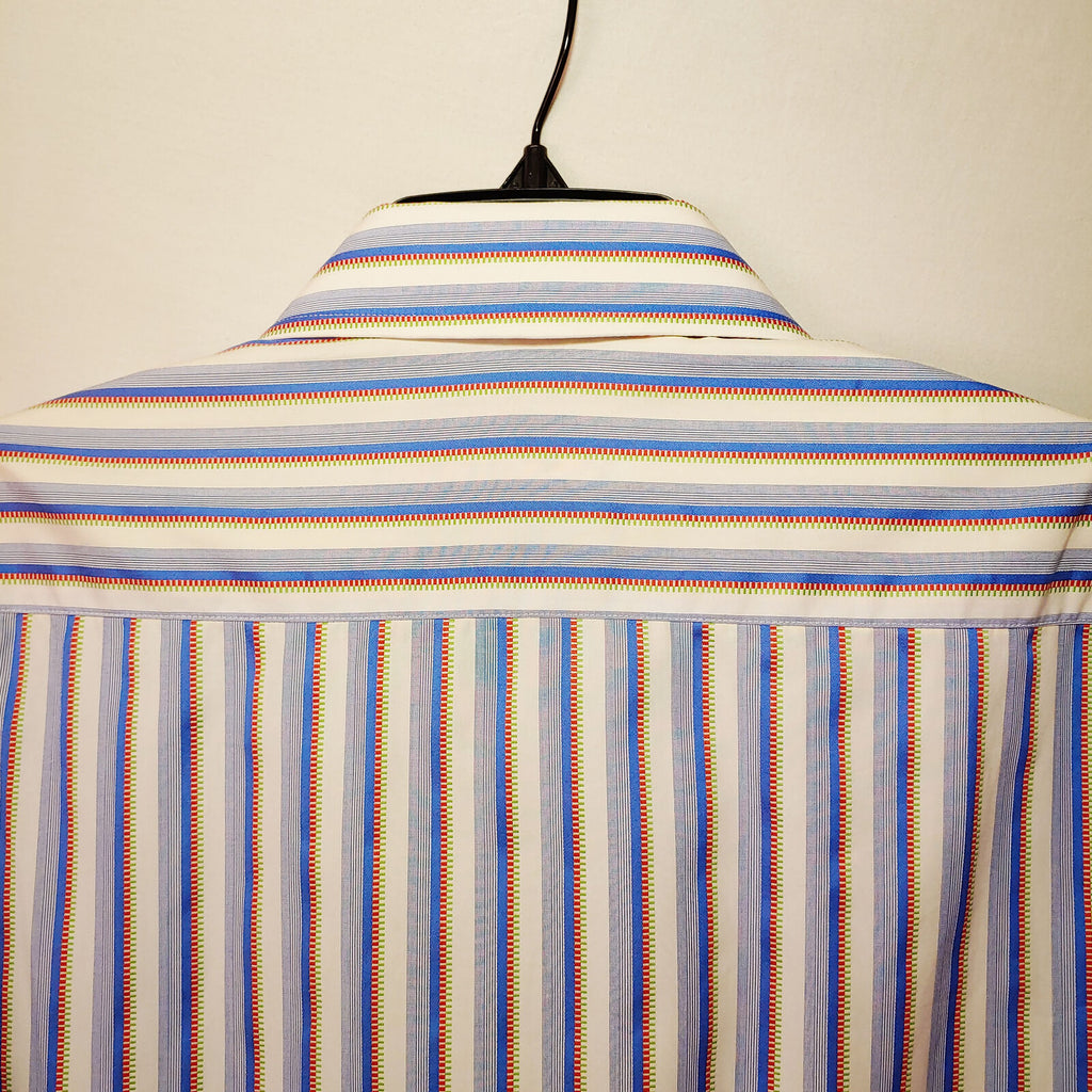 Robert Graham - Colorful Long Sleeve - Men's Medium Button Down Classic Fit